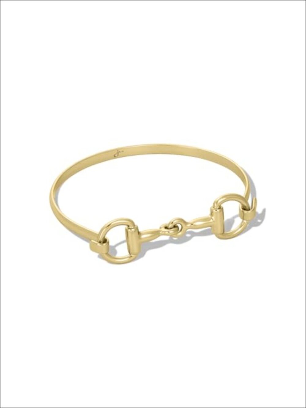 Horse Bit Bracelet – Waterproof, Non-Tarnish, Hypoallergenic, Gold PVD Coated,